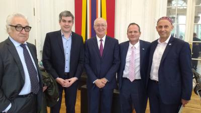 VISITA DEL PROF. MANUEL TRAJTENBERG: MIEMBRO DEL PARLAMENTO ISRAELI (KNESSET) Y PROFESOR DE LA UNIVERSIDAD DE TEL AVIV- 2016